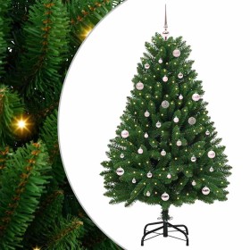 Árbol de Navidad artificial Verde 150 cm PVC y Metal en Decoración Festiva y Estacional | Comprar online en Foru.es