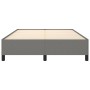 Estructura de cama de tela gris oscuro 140x200 cm de vidaXL, Camas y somieres - Ref: Foro24-347067, Precio: 115,17 €, Descuen...