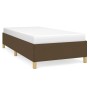 Estructura de cama de tela marrón 80x200 cm de vidaXL, Camas y somieres - Ref: Foro24-347120, Precio: 90,64 €, Descuento: %