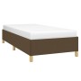 Estructura de cama de tela marrón 80x200 cm de vidaXL, Camas y somieres - Ref: Foro24-347120, Precio: 90,64 €, Descuento: %