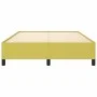 Estructura de cama de tela verde 140x190 cm de vidaXL, Camas y somieres - Ref: Foro24-347065, Precio: 94,65 €, Descuento: %