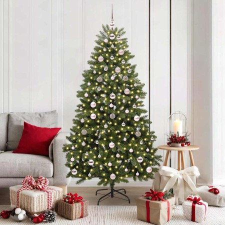 Árbol de Navidad artificial Verde 180 cm PVC y Metal en Decoración Festiva y Estacional | Comprar online en Foru.es
