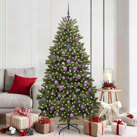 Árbol de Navidad artificial Verde 180 cm PVC y Metal en Decoración Festiva y Estacional | Comprar online en Foru.es