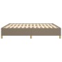 Estructura de cama de tela gris taupe 180x200 cm de vidaXL, Camas y somieres - Ref: Foro24-347185, Precio: 184,13 €, Descuent...