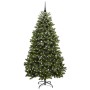 Árbol de Navidad artificial Verde 210 cm PVC y Metal en Decoración Festiva y Estacional | Comprar online en Foru.es