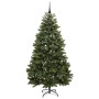 Árbol de Navidad artificial Verde 210 cm PVC y Metal en Decoración Festiva y Estacional | Comprar online en Foru.es