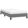 Estructura de cama de tela gris oscuro 80x200 cm de vidaXL, Camas y somieres - Ref: Foro24-346673, Precio: 88,54 €, Descuento: %