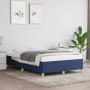 Estructura de cama de tela azul 120x200 cm de vidaXL, Camas y somieres - Ref: Foro24-347155, Precio: 119,52 €, Descuento: %
