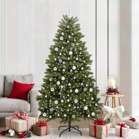 Árbol de Navidad artificial Verde 210 cm PVC y Metal en Decoración Festiva y Estacional | Comprar online en Foru.es