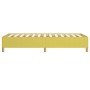 Estructura de cama de tela verde 90x200 cm de vidaXL, Camas y somieres - Ref: Foro24-347140, Precio: 74,15 €, Descuento: %