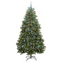 Árbol de Navidad artificial Verde 210 cm PVC y Metal en Decoración Festiva y Estacional | Comprar online en Foru.es