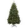 Árbol de Navidad artificial Verde 210 cm PVC y Metal en Decoración Festiva y Estacional | Comprar online en Foru.es