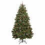 Árbol de Navidad artificial Verde 240 cm PVC y Metal en Decoración Festiva y Estacional | Comprar online en Foru.es