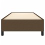 Estructura de cama de tela marrón 90x200 cm de vidaXL, Camas y somieres - Ref: Foro24-347037, Precio: 104,80 €, Descuento: %