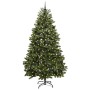Árbol de Navidad artificial Verde 240 cm PVC y Metal en Decoración Festiva y Estacional | Comprar online en Foru.es