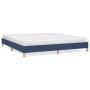 Estructura de cama tela azul 180x200 cm de vidaXL, Camas y somieres - Ref: Foro24-346840, Precio: 136,34 €, Descuento: %