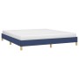 Estructura de cama tela azul 180x200 cm de vidaXL, Camas y somieres - Ref: Foro24-346840, Precio: 136,34 €, Descuento: %