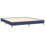 Estructura de cama tela azul 180x200 cm de vidaXL, Camas y somieres - Ref: Foro24-346840, Precio: 136,34 €, Descuento: %