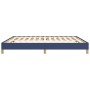 Estructura de cama tela azul 180x200 cm de vidaXL, Camas y somieres - Ref: Foro24-346840, Precio: 136,34 €, Descuento: %