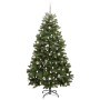 Árbol de Navidad artificial Verde 240 cm PVC y Metal en Decoración Festiva y Estacional | Comprar online en Foru.es