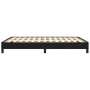 Estructura de cama de tela negro 140x190 cm de vidaXL, Camas y somieres - Ref: Foro24-346714, Precio: 114,96 €, Descuento: %