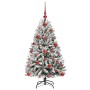 Árbol de Navidad artificial Verde y 120 cm PVC y Metal en Decoración Festiva y Estacional | Comprar online en Foru.es