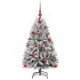 Árbol de Navidad artificial Verde y 120 cm PVC y Metal en Decoración Festiva y Estacional | Comprar online en Foru.es