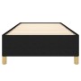 Estructura de cama de tela negro 80x200 cm de vidaXL, Camas y somieres - Ref: Foro24-347119, Precio: 72,58 €, Descuento: %