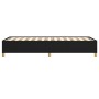 Estructura de cama de tela negro 80x200 cm de vidaXL, Camas y somieres - Ref: Foro24-347119, Precio: 72,58 €, Descuento: %