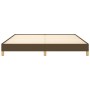 Estructura de cama tela marrón oscuro 180x200 cm de vidaXL, Camas y somieres - Ref: Foro24-346837, Precio: 114,91 €, Descuent...
