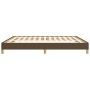 Estructura de cama tela marrón oscuro 180x200 cm de vidaXL, Camas y somieres - Ref: Foro24-346837, Precio: 114,91 €, Descuent...