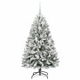 Árbol de Navidad artificial Verde y 120 cm PVC y Metal en Decoración Festiva y Estacional | Comprar online en Foru.es