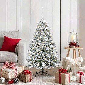 Árbol de Navidad artificial Verde y 120 cm PVC y Metal en Decoración Festiva y Estacional | Comprar online en Foru.es