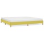 Estructura de cama de tela verde 200x200 cm de vidaXL, Camas y somieres - Ref: Foro24-346849, Precio: 94,88 €, Descuento: %