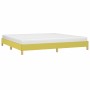 Estructura de cama de tela verde 200x200 cm de vidaXL, Camas y somieres - Ref: Foro24-346849, Precio: 94,88 €, Descuento: %