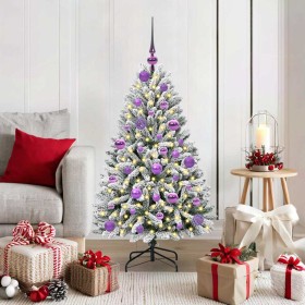 Árbol de Navidad artificial Verde y 120 cm PVC y Metal en Decoración Festiva y Estacional | Comprar online en Foru.es