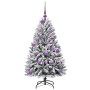 Árbol de Navidad artificial Verde y 120 cm PVC y Metal en Decoración Festiva y Estacional | Comprar online en Foru.es