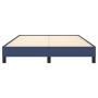 Estructura de cama de tela azul 140x190 cm de vidaXL, Camas y somieres - Ref: Foro24-346718, Precio: 102,80 €, Descuento: %