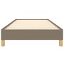 Estructura de cama de tela gris taupe 80x200 cm de vidaXL, Camas y somieres - Ref: Foro24-346774, Precio: 84,57 €, Descuento: %