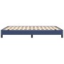 Estructura de cama de tela azul 140x190 cm de vidaXL, Camas y somieres - Ref: Foro24-346718, Precio: 102,80 €, Descuento: %