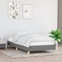 Estructura de cama de tela gris oscuro 100x200 cm de vidaXL, Camas y somieres - Ref: Foro24-346795, Precio: 67,54 €, Descuent...