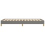 Estructura de cama de tela gris oscuro 100x200 cm de vidaXL, Camas y somieres - Ref: Foro24-346795, Precio: 67,54 €, Descuent...