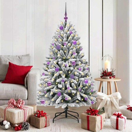 Árbol de Navidad artificial Verde y 150 cm PVC y Metal en Decoración Festiva y Estacional | Comprar online en Foru.es