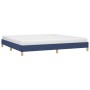 Estructura de cama de tela gris taupe azul 200x200 cm de vidaXL, Camas y somieres - Ref: Foro24-346848, Precio: 120,15 €, Des...