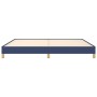 Estructura de cama de tela gris taupe azul 200x200 cm de vidaXL, Camas y somieres - Ref: Foro24-346848, Precio: 120,15 €, Des...