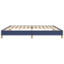 Estructura de cama de tela gris taupe azul 200x200 cm de vidaXL, Camas y somieres - Ref: Foro24-346848, Precio: 120,15 €, Des...