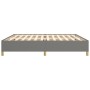 Estructura de cama tela gris oscuro 200x200 cm de vidaXL, Camas y somieres - Ref: Foro24-347190, Precio: 116,47 €, Descuento: %