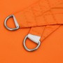 Toldo de vela triangular tela Oxford naranja 4x4x5,8 m en Sombrillas | Comprar online en Foru.es