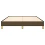 Brown fabric bed frame 140x190 cm by vidaXL, Beds and slatted bases - Ref: Foro24-346813, Price: 105,98 €, Discount: %