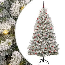 Árbol de Navidad artificial Verde y 210 cm PVC y Metal en Decoración Festiva y Estacional | Comprar online en Foru.es
